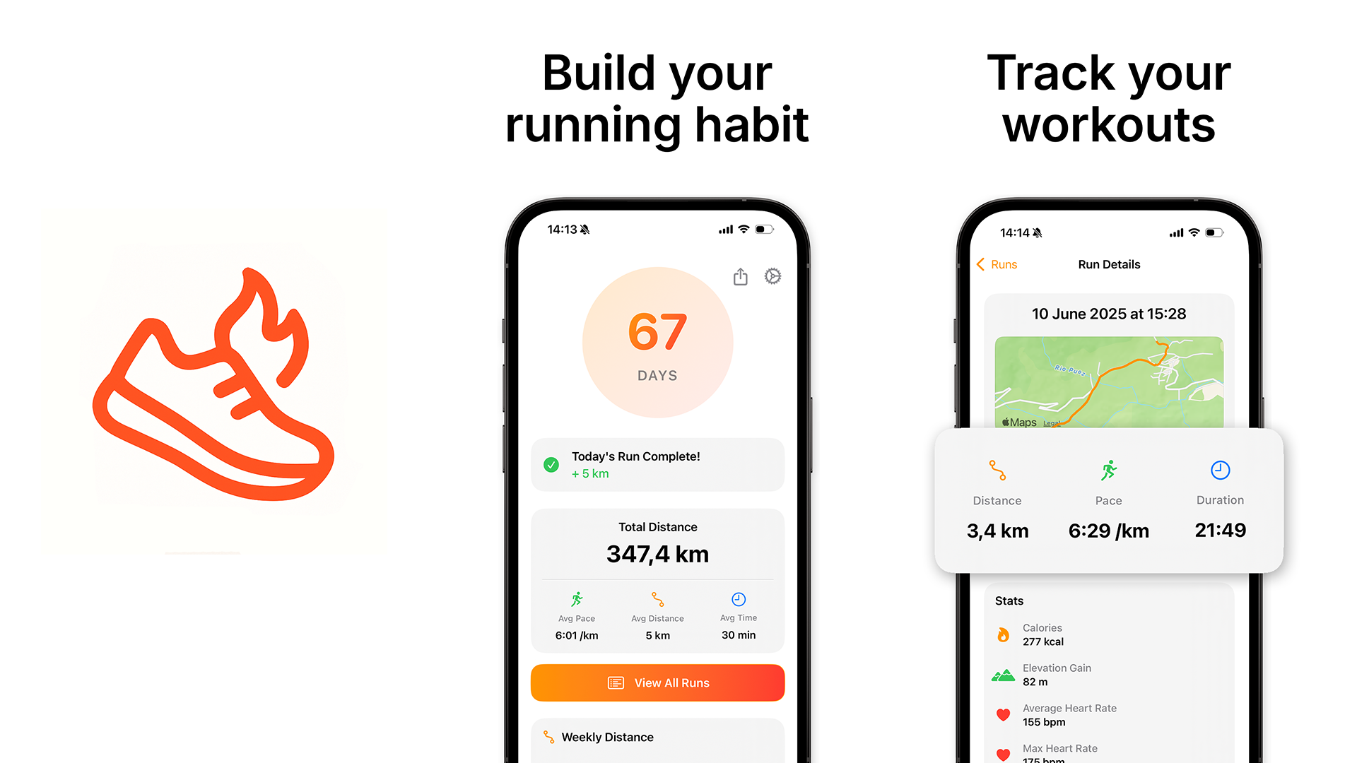 Running Streak - Run Tracker